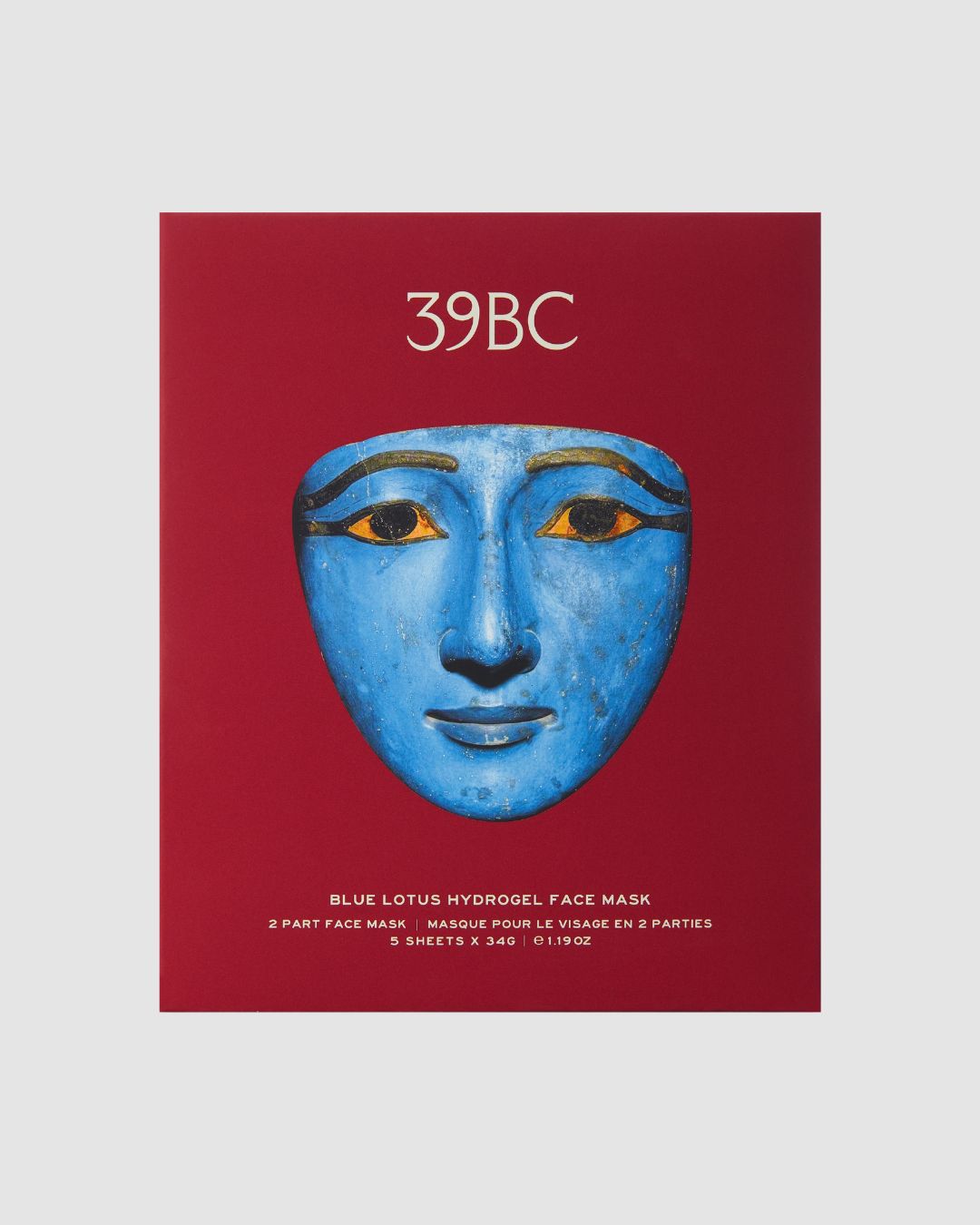 BLUE LOTUS Hydrogel Face Mask — 5 Pack