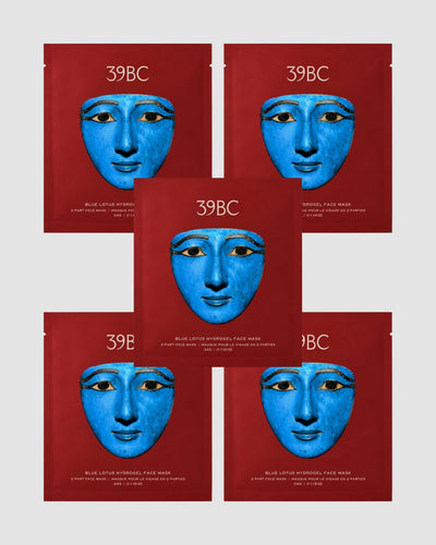 BLUE LOTUS Hydrogel Face Mask — 5 Pack