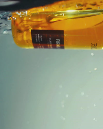 Video of 39BC Fig Milk Bath & Shower Oil turning from oil to milk on skin